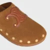 Clog Pitea aus Kalbsveloursleder Clog Pitea aus Kalbsveloursleder