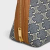 Clutch mit Kette aus Jacquard Triomphe All Over Clutch mit Kette aus Jacquard Triomphe All Over