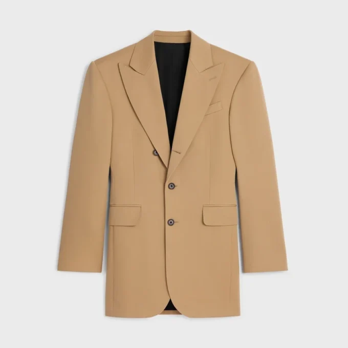 Colonne-Jacke aus Diagonalwolle Colonne-Jacke aus Diagonalwolle