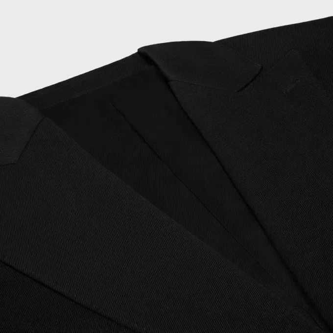 Colonne-Jacke aus Diagonalwolle Colonne-Jacke aus Diagonalwolle