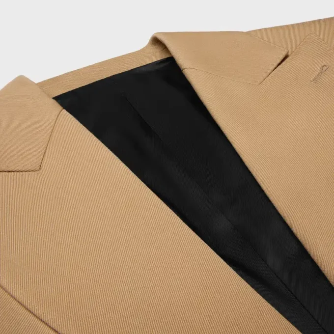Colonne-Jacke aus Diagonalwolle Colonne-Jacke aus Diagonalwolle