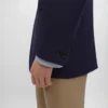 Colonne-Jacke aus Grain De Poudre-Wolle