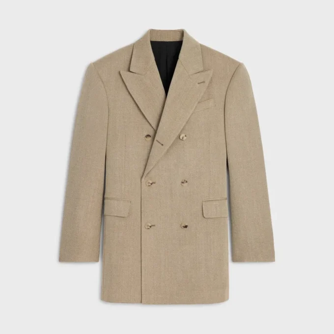 Colonne-Jacke aus Wolle Colonne-Jacke aus Wolle