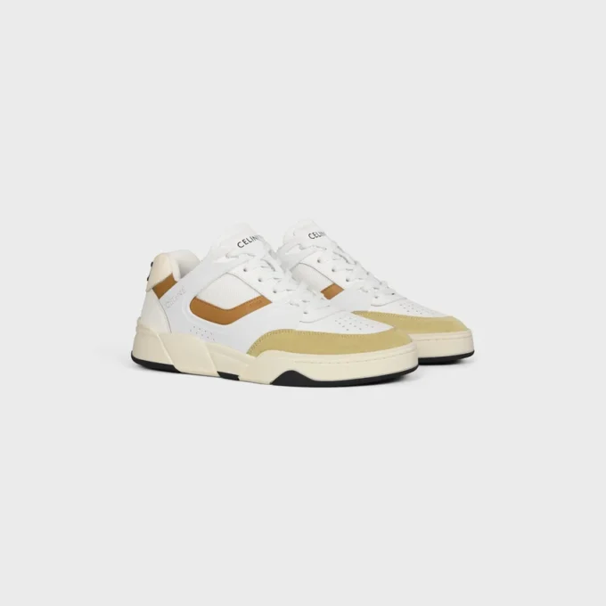 Ct-09 Trainer Sneaker aus Kalbsleder, Kalbsveloursleder und Mesh Ct-09 Trainer Sneaker aus Kalbsleder, Kalbsveloursleder und Mesh
