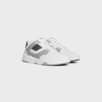 Ct-09 Trainer Sneaker aus Kalbsleder und Mesh
