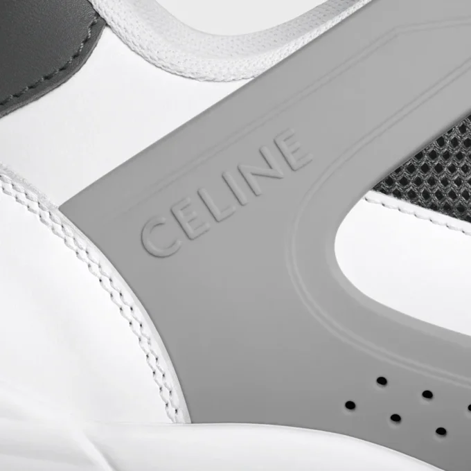 Ct-09 Trainer Sneaker aus Kalbsleder und Mesh