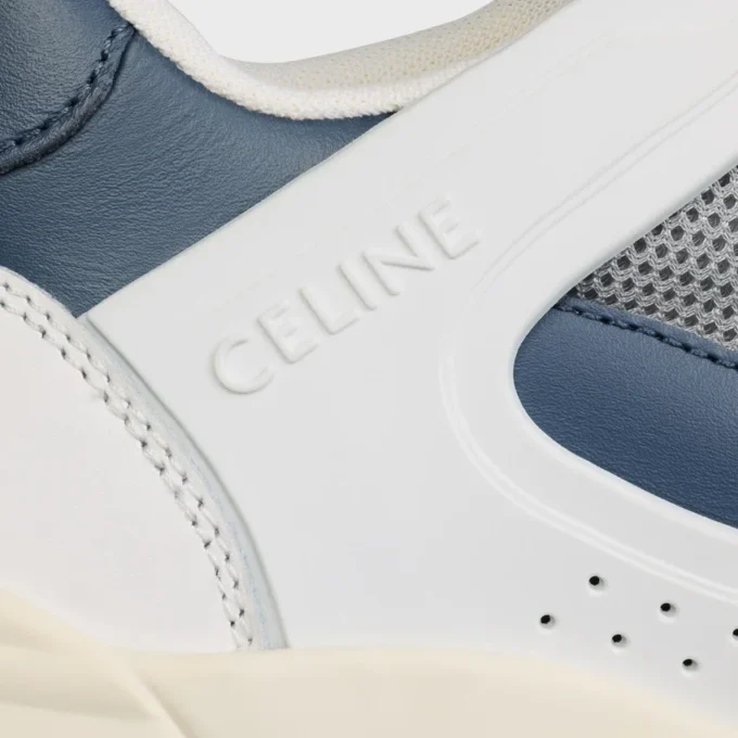 Ct-09 Trainer Sneaker aus Kalbsleder und Mesh