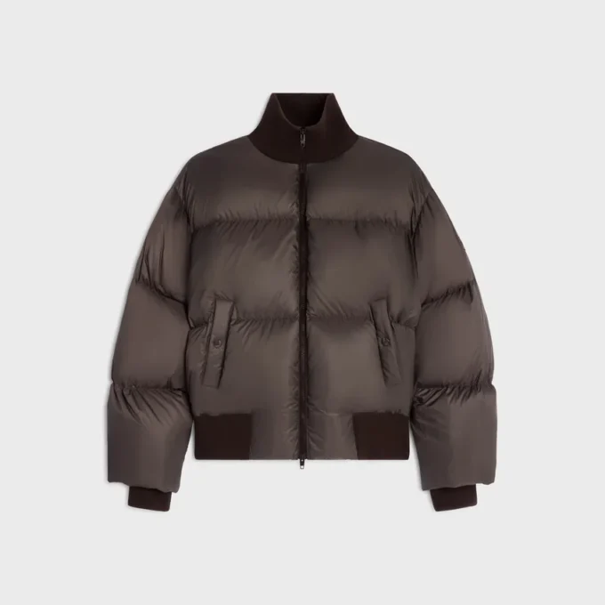 Daunenjacke aus leichtem Nylon