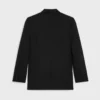 Dean-Jacke aus Wollgabardine Dean-Jacke aus Wollgabardine