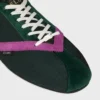 Der flache Sneaker aus Grosgrain, Samt, Kalbsveloursleder und Lammleder Der flache Sneaker aus Grosgrain, Samt, Kalbsveloursleder und Lammleder