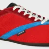 Der flache Sneaker aus Grosgrain, Samt, Ziegenveloursleder und Lammleder Der flache Sneaker aus Grosgrain, Samt, Ziegenveloursleder und Lammleder