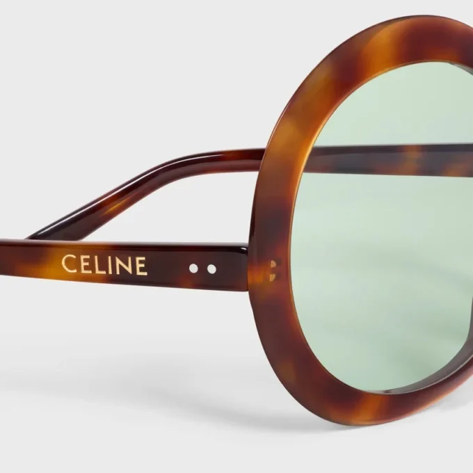 Disc-Sonnenbrille aus Acetat Disc-Sonnenbrille aus Acetat
