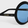 Disc-Sonnenbrille aus Acetat Disc-Sonnenbrille aus Acetat