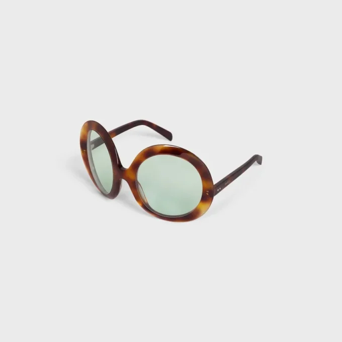 Disc-Sonnenbrille aus Acetat Disc-Sonnenbrille aus Acetat