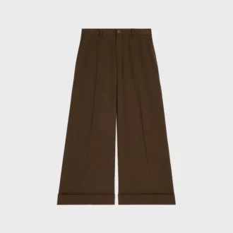 Docks-Hose aus Stretch-Wollgabardine