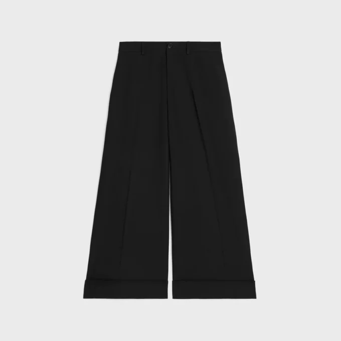 Docks-Hose aus Wollgabardine Docks-Hose aus Wollgabardine