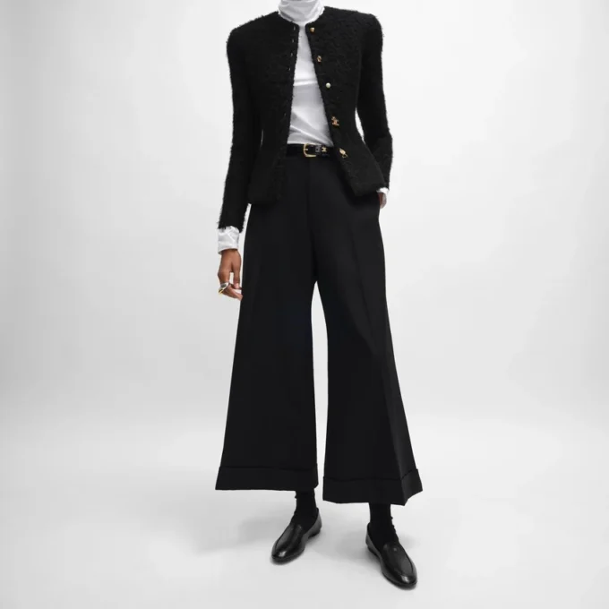Docks-Hose aus Wollgabardine Docks-Hose aus Wollgabardine