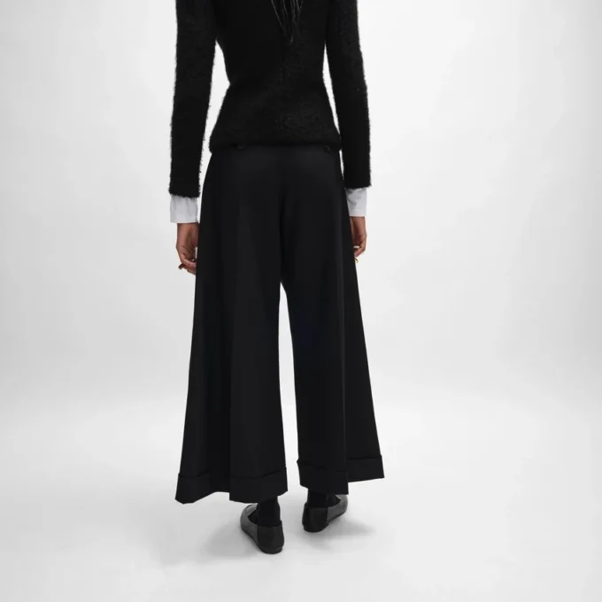 Docks-Hose aus Wollgabardine Docks-Hose aus Wollgabardine
