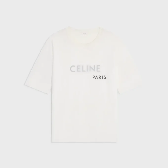 Doppellagiges T-Shirt aus feinem Baumwolljersey Doppellagiges T-Shirt aus feinem Baumwolljersey
