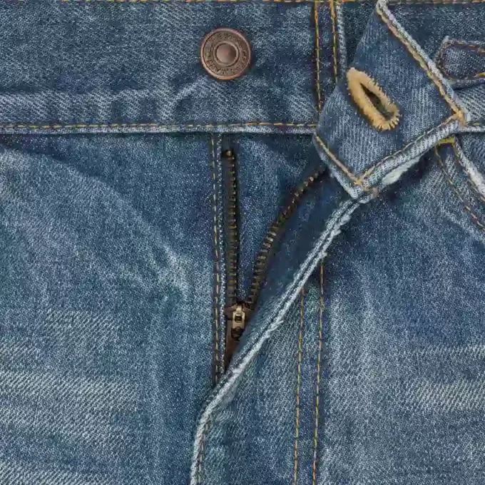 Dylan Flared Jeans mit Signatur aus Baumwoll-Denim