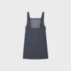 Empire-Minikleid aus Raw-Wash-Denim