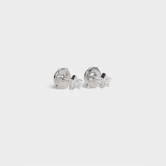 Etoile CELINE Ohrstecker aus Weißgold und Diamanten
