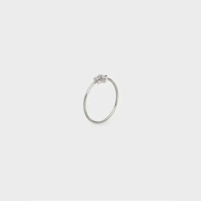 Etoile CELINE Ring aus Weißgold und Diamanten Etoile CELINE Ring aus Weißgold und Diamanten