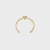 Extra-dünnes Armband „Knot“ aus Messing mit Goldfinish Extra-dünnes Armband „Knot“ aus Messing mit Goldfinish