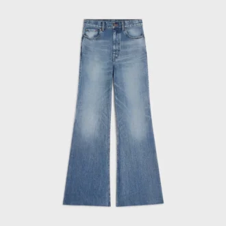 Flare-Jeans 001 aus Baumwoll-Denim