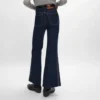 Flare-Jeans 003 aus leichtem Indigo-Denim