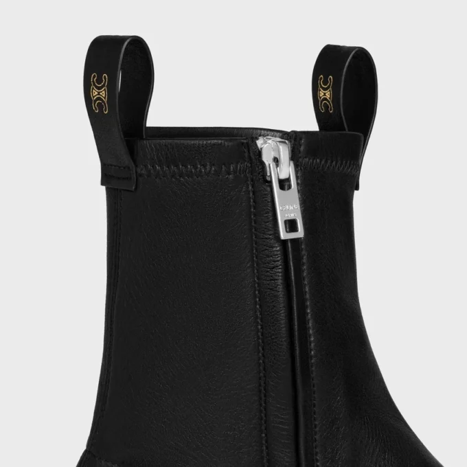 Flow – Stiefel mit Reißverschluss aus Stretch-Lammleder Flow – Stiefel mit Reißverschluss aus Stretch-Lammleder