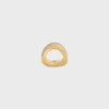 Formes Abstraites Ring-Set aus Strass und Messing mit Gold- und Rhodium-Finish Formes Abstraites Ring-Set aus Strass und Messing mit Gold- und Rhodium-Finish