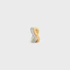 Formes Abstraites Ring-Set aus Strass und Messing mit Gold- und Rhodium-Finish Formes Abstraites Ring-Set aus Strass und Messing mit Gold- und Rhodium-Finish