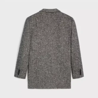 Garcon-Jacke aus Natta-Wolle mit Fischgrätenmuster