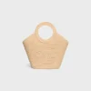 Geflochtene Panier-Tasche aus Raffia