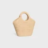 Geflochtene Panier-Tasche aus Raffia
