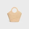 Geflochtene Panier-Tasche aus Raffia