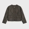 Gesteppte Jacke aus leichtem Nylon Gesteppte Jacke aus leichtem Nylon