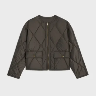 Gesteppte Jacke aus leichtem Nylon