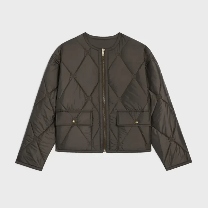 Gesteppte Jacke aus leichtem Nylon Gesteppte Jacke aus leichtem Nylon