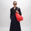 Große Beuteltasche aus Jacquard-C-Sulky-Textil Große Beuteltasche aus Jacquard-C-Sulky-Textil