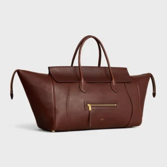 Große Luggage aus geschmeidigem, glänzendem Lammleder