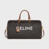 Große Reisetasche aus Triomphe Canvas mit CELINE-Print