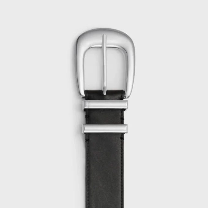 Großer 35-mm-Western-Gürtel aus Vintage-Kalbsleder