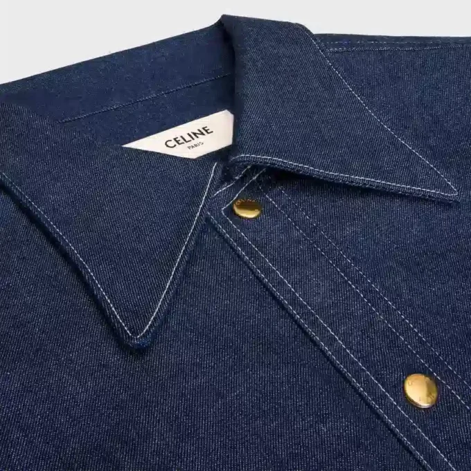 Hemd aus Baumwoll-Denim Hemd aus Baumwoll-Denim
