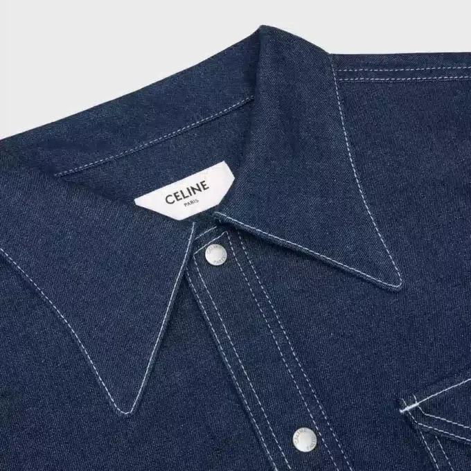 Hemd aus Baumwoll-Denim Hemd aus Baumwoll-Denim