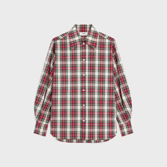 Hemd aus Baumwoll-Tartan