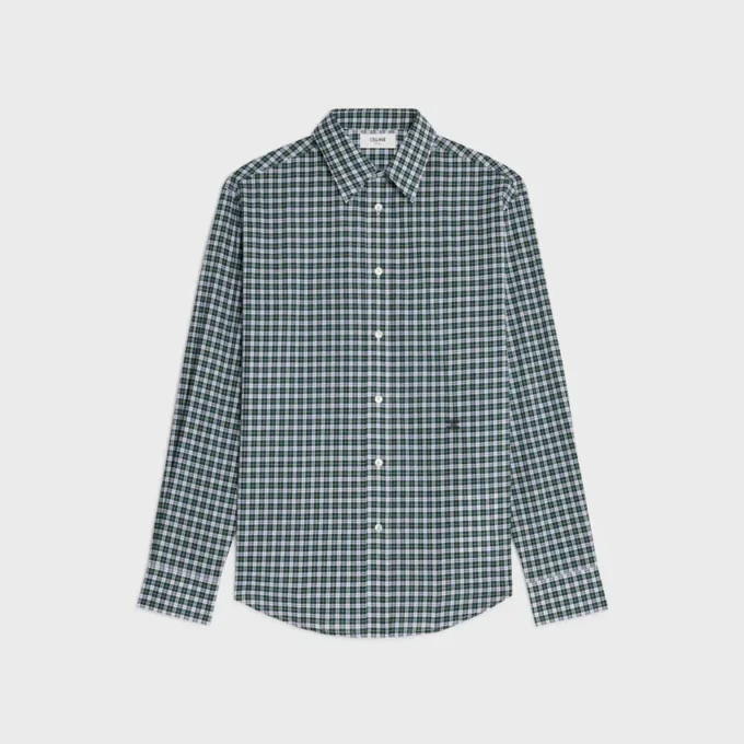 Hemd aus Baumwollstoff im Tartan-Muster