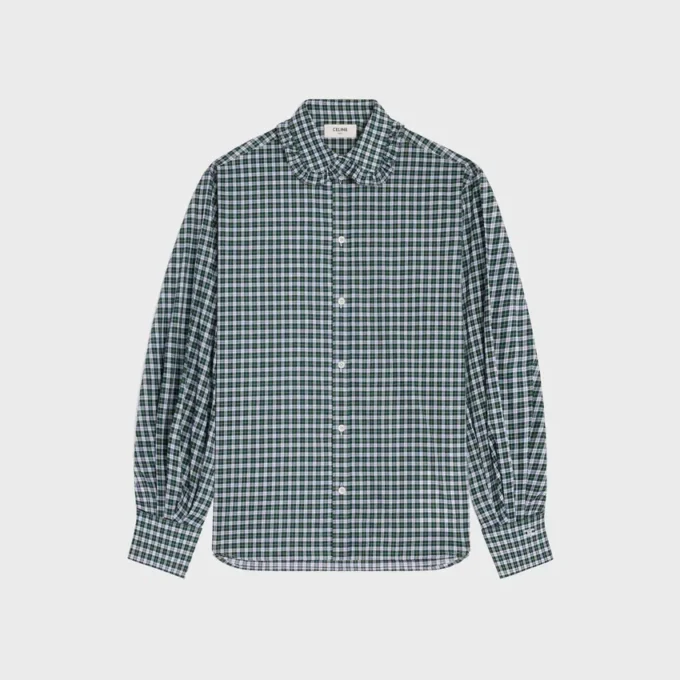 Hemd aus Baumwollstoff im Tartan-Muster