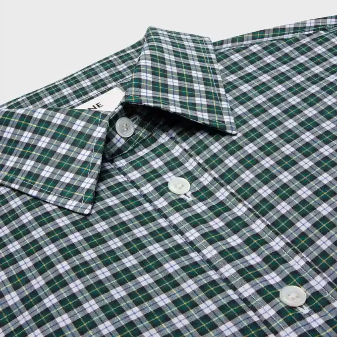 Hemd aus Baumwollstoff im Tartan-Muster